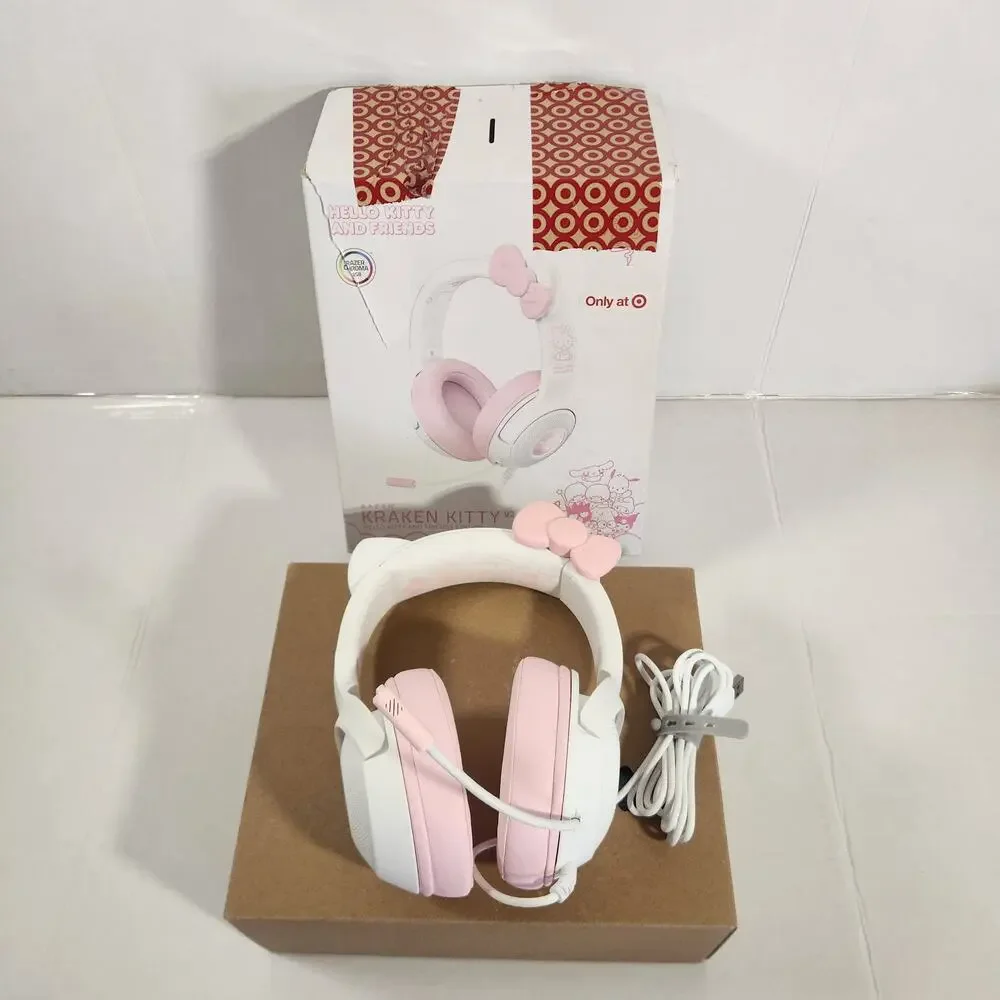 Razer Kraken Kitty V2 Hello Kitt &Friends Gaming Headset